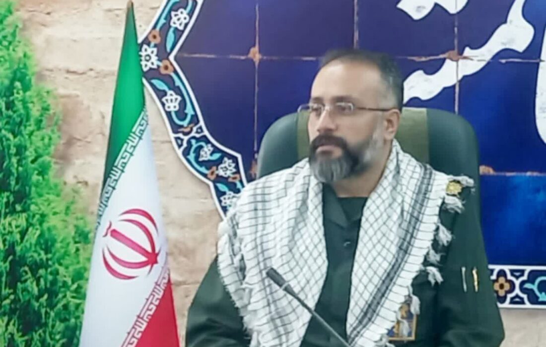 سرهنگ محمد باقر قزلباش؛ فرمانده ناحیه مقاومت بسیج قائم‌شهر: بسیج در خط مقدم مقابله با جنگ ترکیبی دشمن و جهاد تبیین است